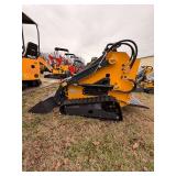 (ZJZ-380) ZJZ - Yellow, Mini Skid Steer Loader - Unused