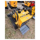 (ZJZ-380) ZJZ - Yellow, Mini Skid Steer Loader - Unused
