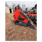 (ZJZ-380) ZJZ - Yellow, Mini Skid Steer Loader - Unused