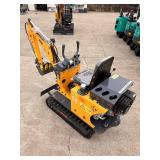 (ZJZ-08) ZJZ - Yellow, Mini Excavator - Unused