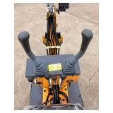 (ZJZ-08) ZJZ - Yellow, Mini Excavator - Unused