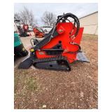 (ZJZ-380) ZJZ - Red, Mini Skid Steer Loader - Unused