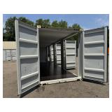 MMPU1087059 - 40ft High Cube Multi-Door Storage Container,1 End Door,4 Side Door - unused