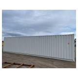 MMPU1087059 - 40ft High Cube Multi-Door Storage Container,1 End Door,4 Side Door - unused