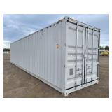 MMPU1087059 - 40ft High Cube Multi-Door Storage Container,1 End Door,4 Side Door - unused
