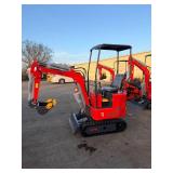 (ZJG-13) ZJG - Mini Excavator - Unused