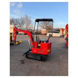 (ZJG-13) ZJG - Mini Excavator - Unused