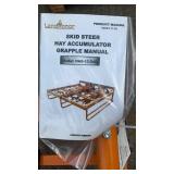 (HAG-12-24Q) LandHonor -  Skid Steer Hay Accumulator Grapple - Unused
