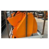 DCM-11-250G - LandHonor Skid Steer Double Discharge Concrete Mixer - Unused