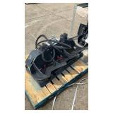 FW-13-15000G - Heavy Duty Hydraulic Winch with Mesh Guard - Unused