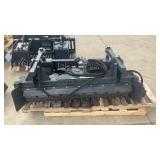 PR-12-72W - LandHonor 72-Inch Skid Steer Power Rake - Unused