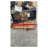 BS-12-2500G - LandHonor Skid Steer Bale Spears - Unused