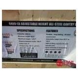 (LHR-AGC4400) LandHonor - 4400lb Adjustable Height All-Steel Gantry Crane - Unused