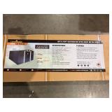 (LHR-MS0810) LandHonor - 8ft x 10ft Metal Shed - Unused