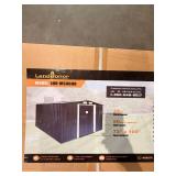 (LHR-MS0608) Landhonor - 6ft x 8ft Metal Shed - Unused