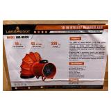 LHR-SHT25 - LHR-UBF10 - 10in Utility Blower/Industrial Fan - Unused