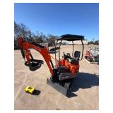 SDLE18P - SDLANCH 2025 Mini Excavator with Pilot Control - Unused