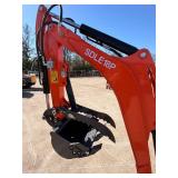 SDLE18P - SDLANCH 2025 Mini Excavator with Pilot Control - Unused