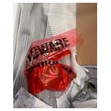 Evangeline 7-Piece Dining Table Set in Black/Beige Finish - Retail: $1,721