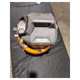 6 Gal. 150 PSI Portable Electric Oil-Free Jobsite Pancake Air Compressor with Dual Pressure Gauges and 2-Quick Couplers - Retail: $119