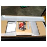 Modular 52 in. W Standard Duty Black Pegboard Attachment - Retail: $99