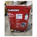 4.5 Gal. 175 PSI Portable Electric Oil-Free Quiet Twin Stack Jobsite Air Compressor w/Rubber Wheels and 2-Quick Couplers - Retail: $239