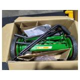 Scott s Reel Lawn Mower 16 in. Manual Walk Behind Push Rust Resist Deck 415-16S - Retail: $249