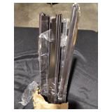 (6 sets) 1.5 in. x 84 in. Brown Aluminum Kerf Door Set Weatherstrip (See pictures and description) - Retail: $39