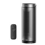 Dreo Solaris Plus Oscillating Tower Space Heater with Remote, Silver - Retail: $75