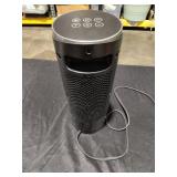 Dreo Solaris Plus Oscillating Tower Space Heater with Remote, Silver - Retail: $75