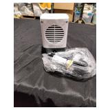 Lasko MyHeat Mini 6.2  400-Watt Personal Ceramic Space Heater  White  201 - Retail: $40