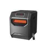 Electric 6 Element Infrared Space Heater Black Plastic - Retail: $109