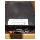 Electric 6 Element Infrared Space Heater Black Plastic - Retail: $109