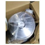 Hampton Bay 48K BTU Stainless Steel Patio Heater MSRP $159 - Retail: $159