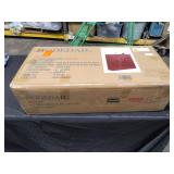 Hodedah Imports 7 Drawer 1 Door Chest  Mahogany (2 boxes) MSRP $215.00 - Retail: $215