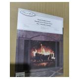 Pleasant Hearth Classic 3 Panel Fireplace Screen MSRP $49.88 - Retail: $49