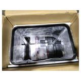 iTouchless Stainless Steel Wings Open Lid Sensor Trash Can with AbsorbX Odor Control Silver 13 gal. MSRP $81.99 - Retail: $81