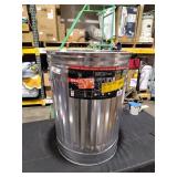 Behrens 31-Gallon Steel Trash Can (See Pictures and Description) - Retail: $21