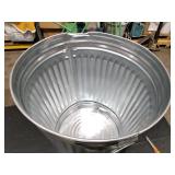 Behrens 31-Gallon Steel Trash Can (See Pictures and Description) - Retail: $21