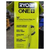 ONE+ 18V 10 in. Cordless Battery String Trimmer/Edger with 2.0 Ah Battery and Charger MSRP $89 (Used) - Retail: $89