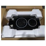 Magic Chef MCSCTE12BG1 12 in. 240V Built-in Electric Radiant 2-Burner Cooktop MSRP $328.43 - Retail: $328