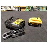 DeWalt 20v 4ah battery and DeWalt 4amp DCB1104 Charger Custom Bundle MSRP $209.00 - Retail: $209