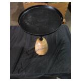 Marble Drink Table with Metal Top - Thresholdâ¢ designed with Studio McGee - Retail: $25