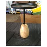 Marble Drink Table with Metal Top - Thresholdâ¢ designed with Studio McGee - Retail: $25