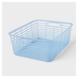 Aria Jelly Decorative Basket Medium Blue - Brightroomâ¢ - Retail: $6