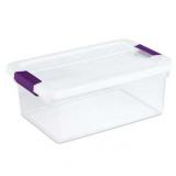 6028041 LATCH STORAGE BOX 15QT Sterilite 6.5 in. H X 11.125 in. W X 17 in. D Stackable Latch Storage Box (Pack of 1) (See Pictures and Description)