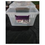 6028041 LATCH STORAGE BOX 15QT Sterilite 6.5 in. H X 11.125 in. W X 17 in. D Stackable Latch Storage Box (Pack of 1) (See Pictures and Description)