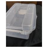 6028041 LATCH STORAGE BOX 15QT Sterilite 6.5 in. H X 11.125 in. W X 17 in. D Stackable Latch Storage Box (Pack of 1) (See Pictures and Description)