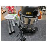 10 Gal. 6.0 Peak HP Stainless Steel Shop Vacuum Wet Dry Vac with Filter, Locking Hose and Accessory Attachments WD1060 MSRP $135 - Retail: $135