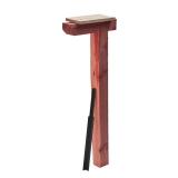Architectural Mailboxes Drive In Mailbox and Address Posts Cedar: Aromatic Cedar Wood, 59.25\" Height, Mailbox Stand MSRP $69.97 - Retail: $69